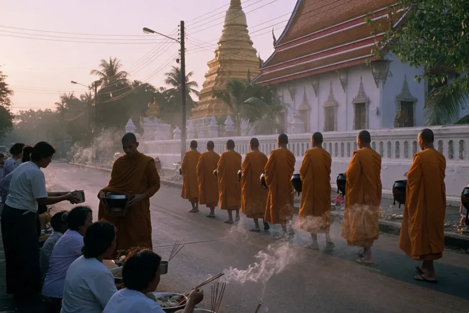Modern Thailand — later in the day.