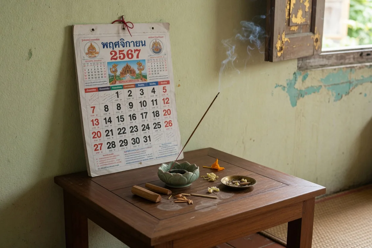 The Thai calendar and holidays — on the ground.